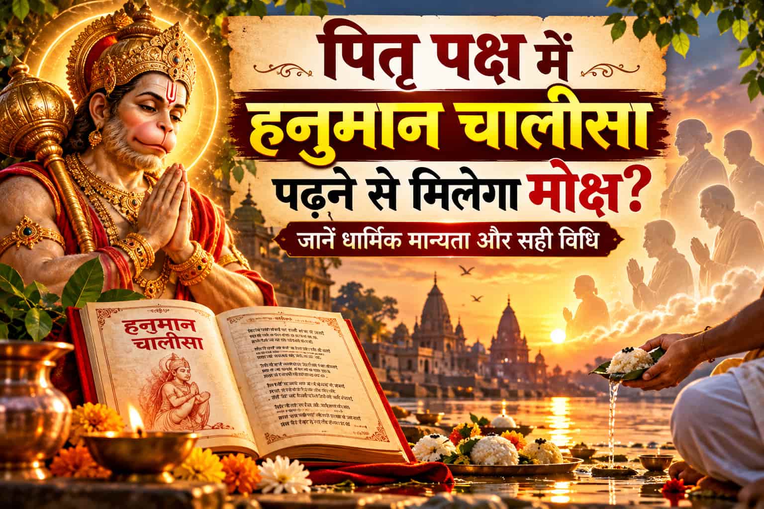 पितृ पक्ष में हनुमान चालीसा पढ़ने से मिलेगा मोक्ष? जानें धार्मिक मान्यता और सही विधि